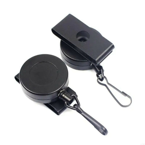 Retractable key, cable reel key chain thickened clip wire screwed for keys JG-195